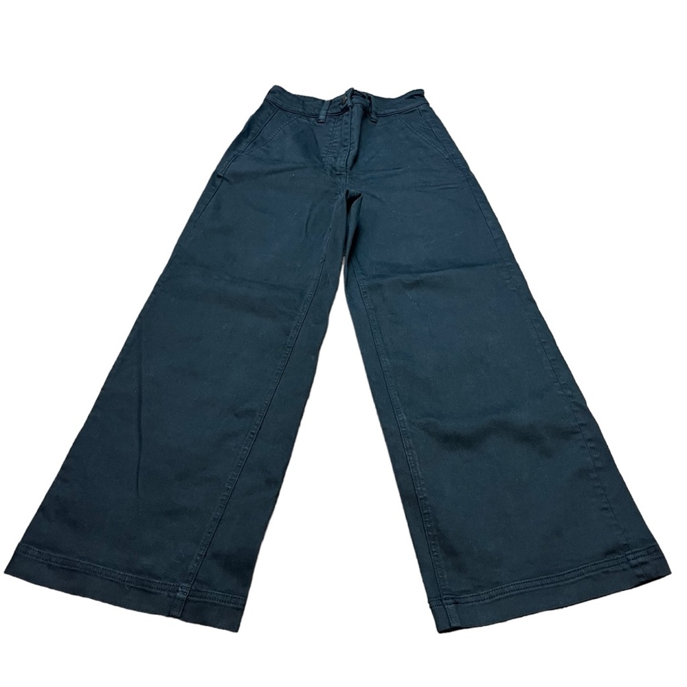 Everlane Black Wide Leg Pants Size 00 Women